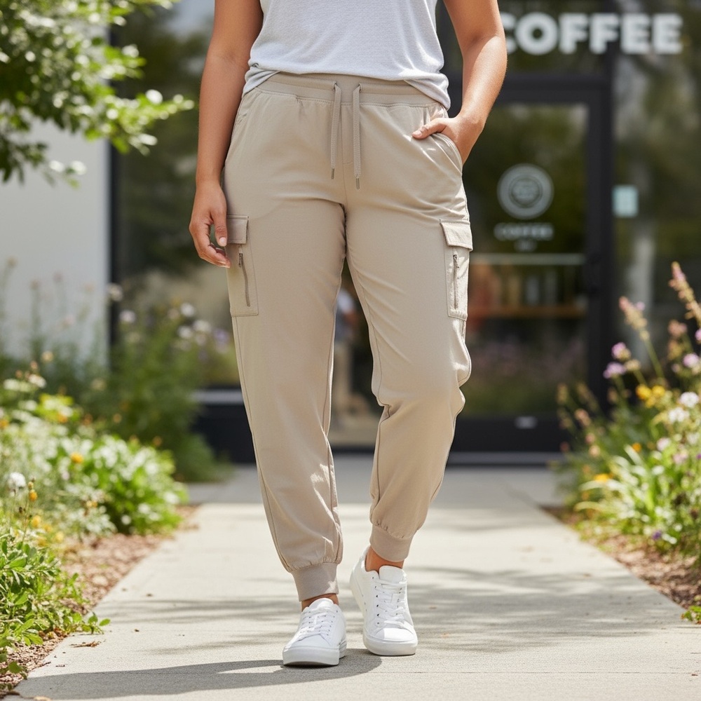 318. All in Motion Cargo Joggers Size XL